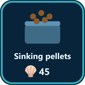 The Sinking pellets key in the shop