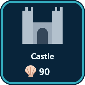 The Castle key in the shop