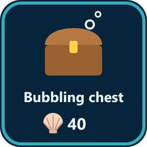The Bubbling chest key in the shop