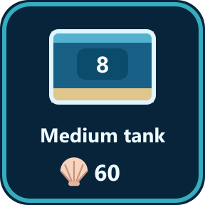 The Medium tank key in the shop