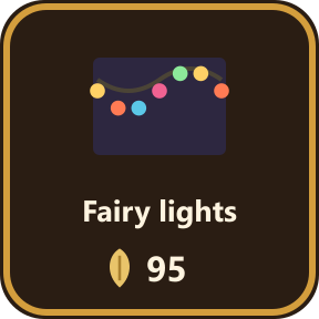 The Fairy lights key in the shop