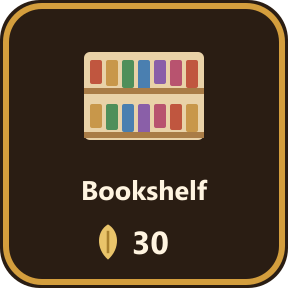 The Bookshelf key in the shop