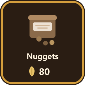 The Nuggets key in the shop