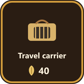 The Travel carrier key in the shop