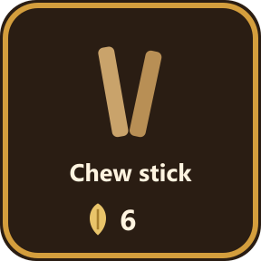 The Chew stick key in the shop