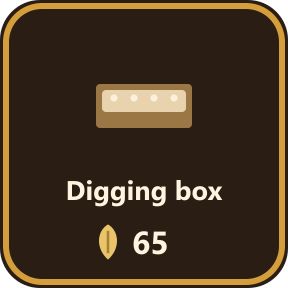 The Digging box key in the shop