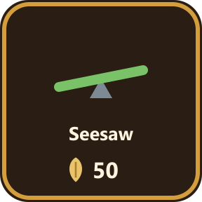 The Seesaw key in the shop